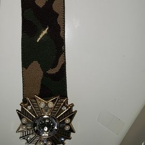 Army stretched belt
